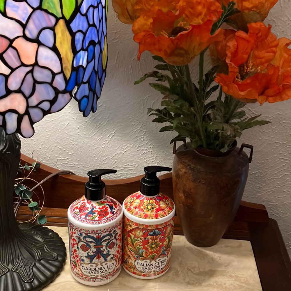 COPY - SICILIAN DERUTA Hand Soap Collection with Italian Citrus & Gardenia Lily…